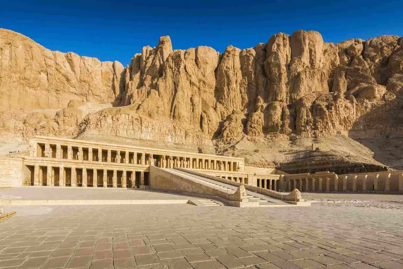 The terraces of Hatshepsut’s temple